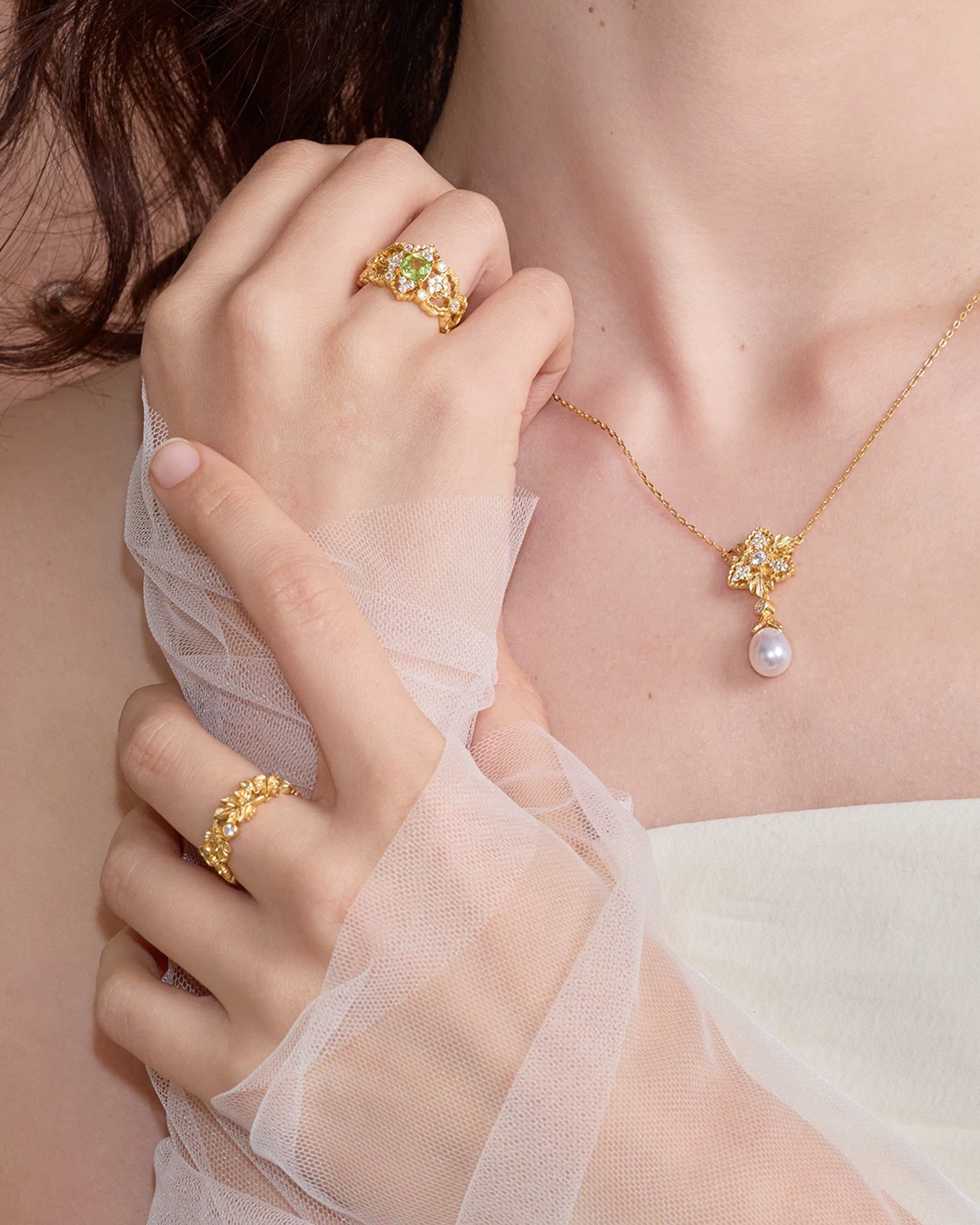 Golden Quill Necklace
