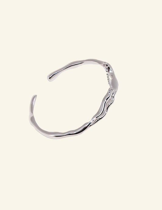 Moonshadow Flow Silver Bracelet