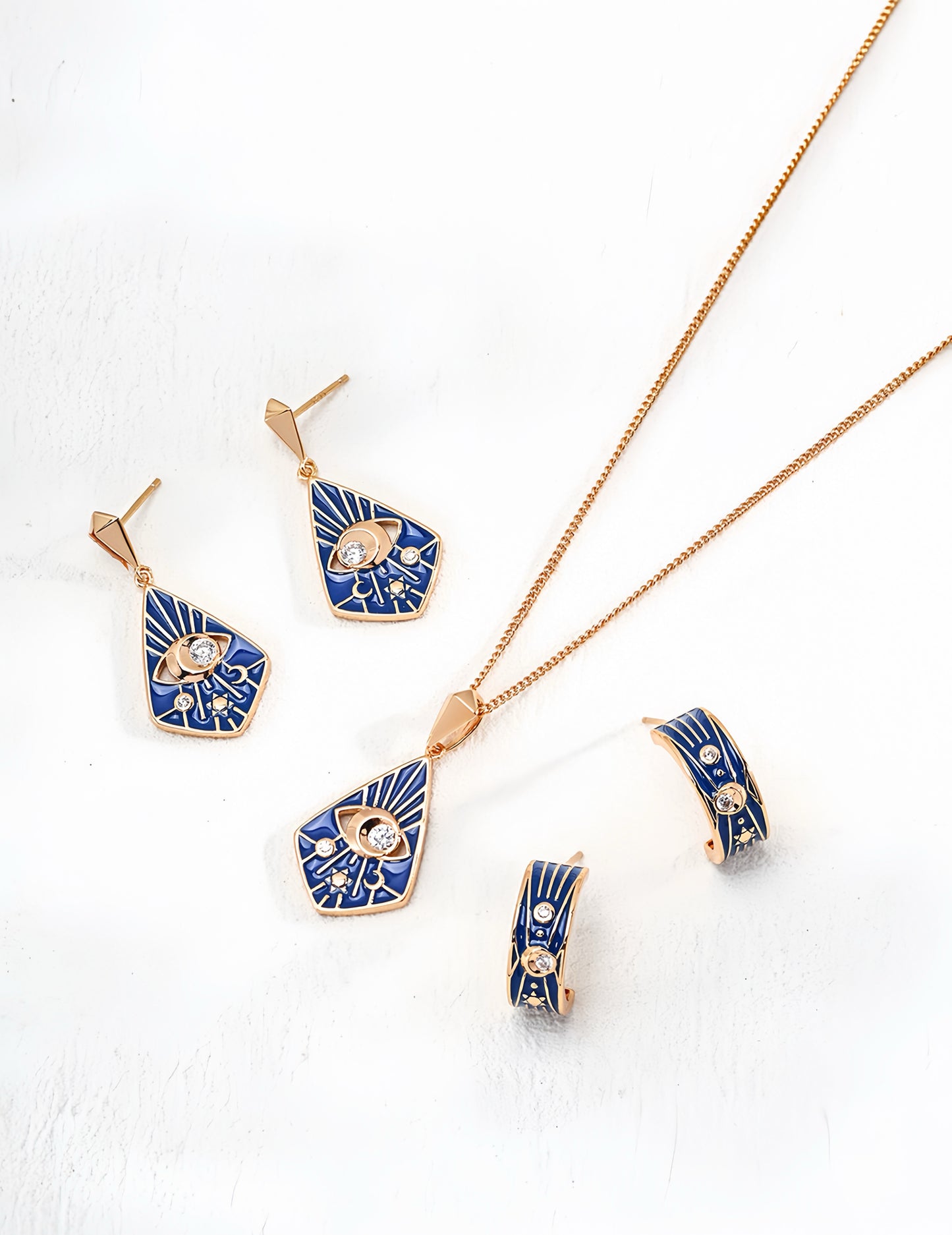 Starlit Lagoon Silver Set