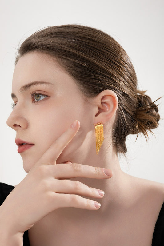 Silver Drift Earrings