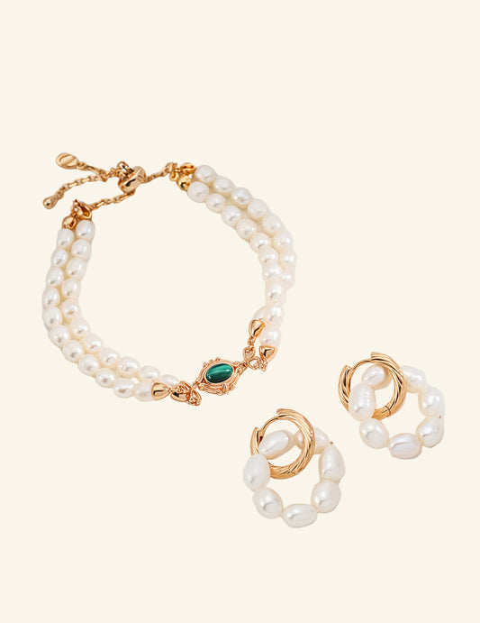 Emerald Whisper Bracelet