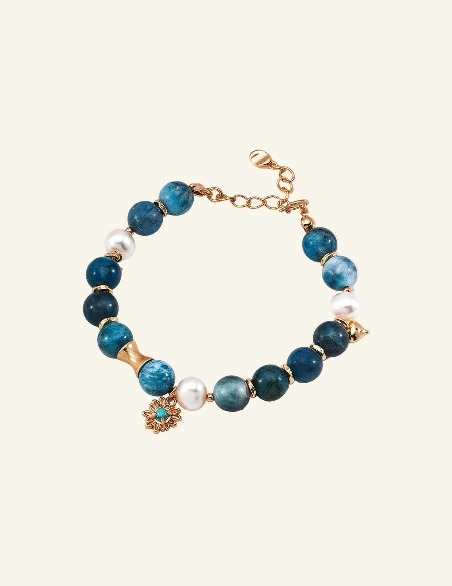 Azure Pearl Bracelet