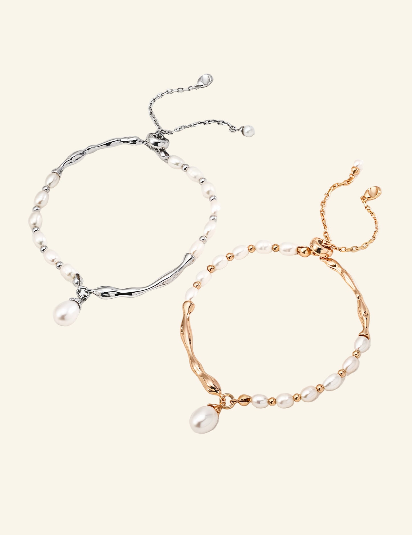 Flowing Pearl Bracelet