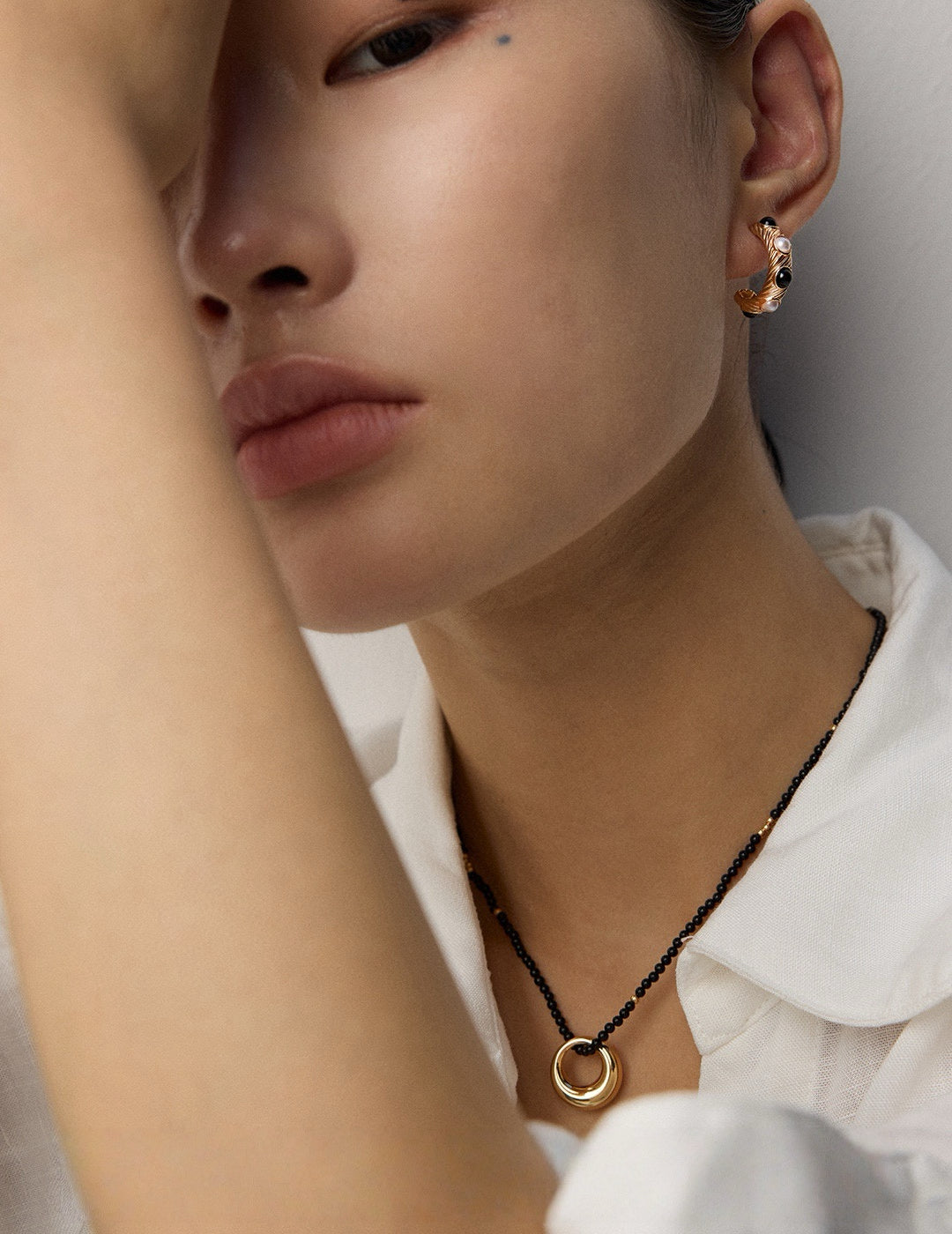 Moonstone Agate Necklace