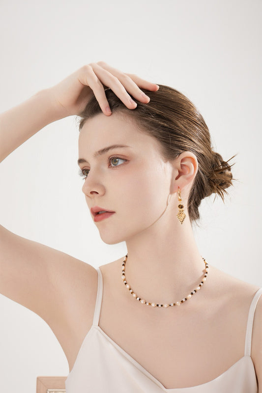 Sterling Tiger Eye Earrings