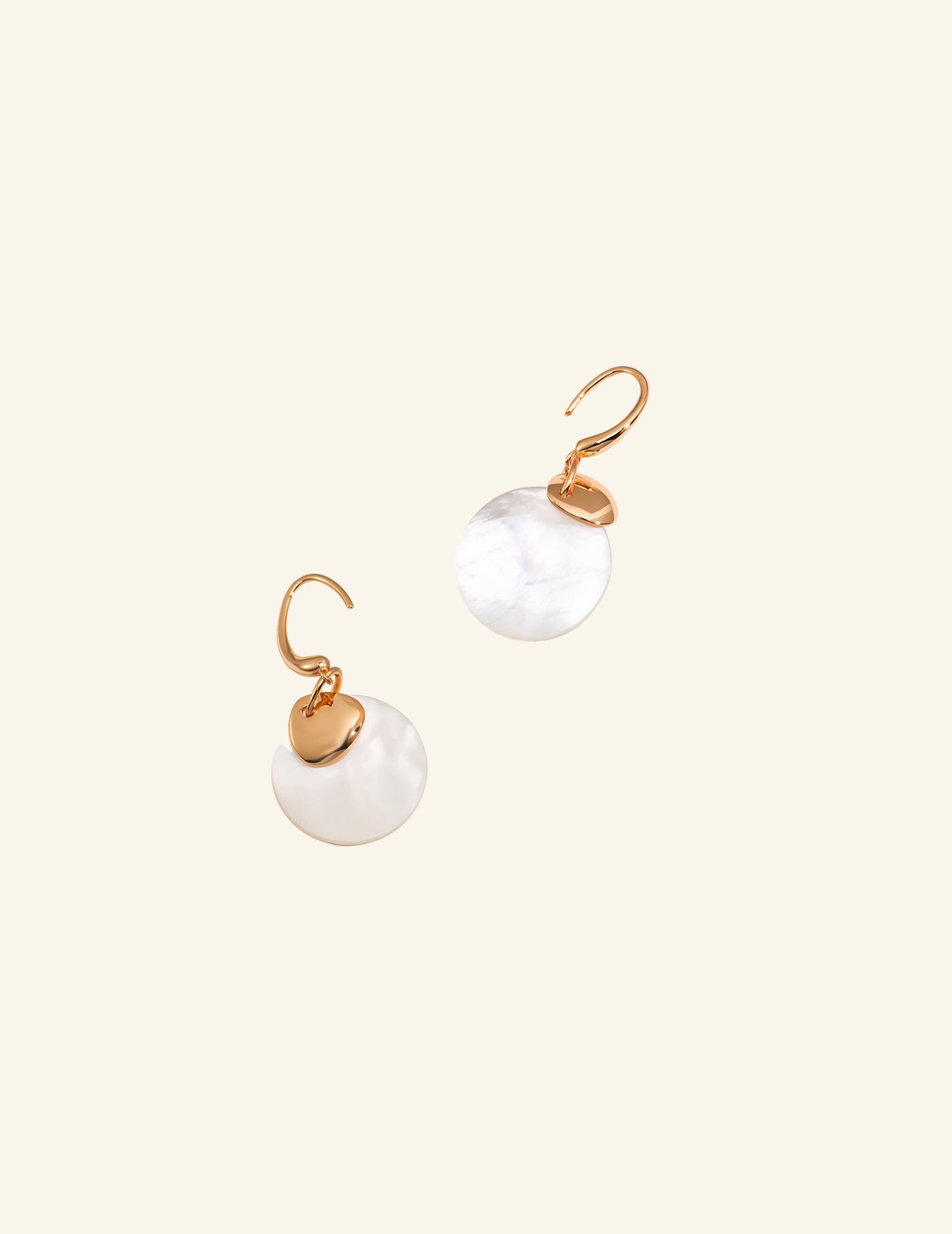 Sterling Pearl Shell Earrings