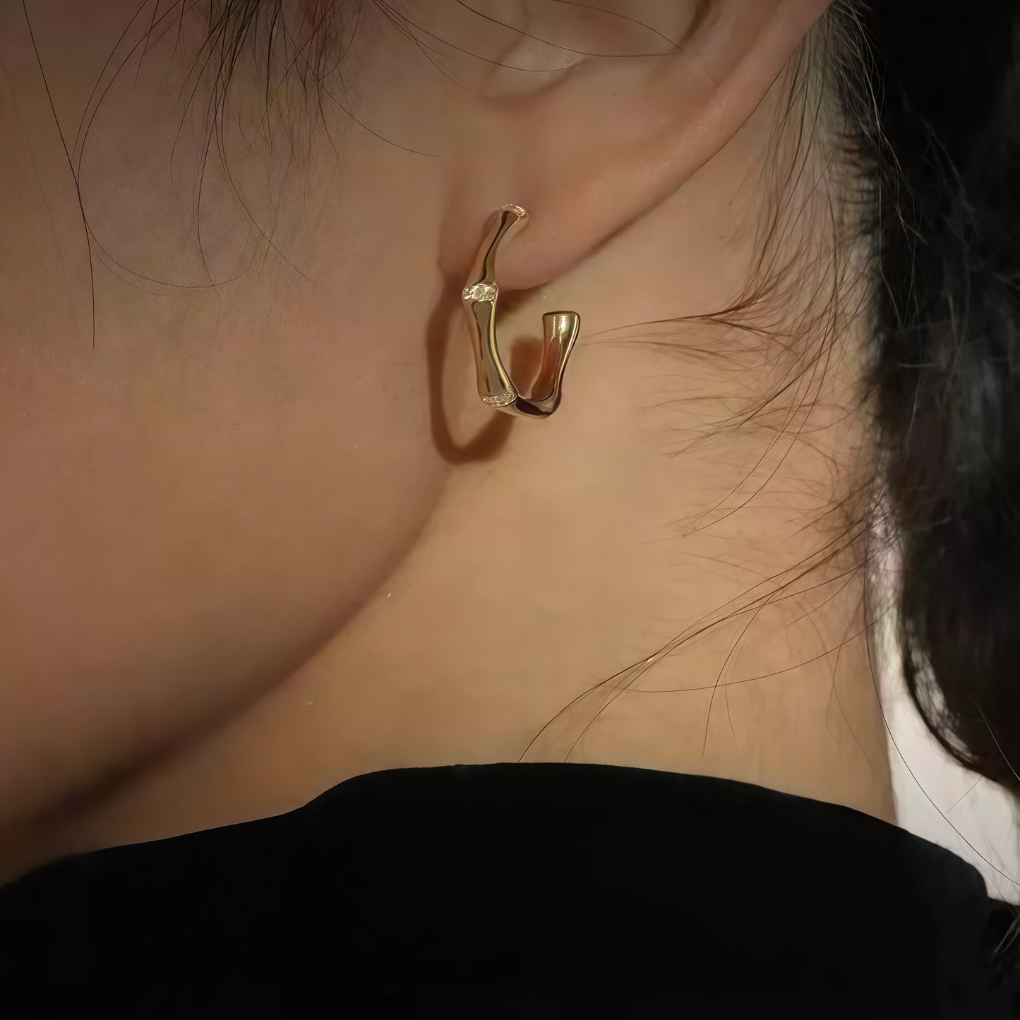 Bamboo Elegance Earrings