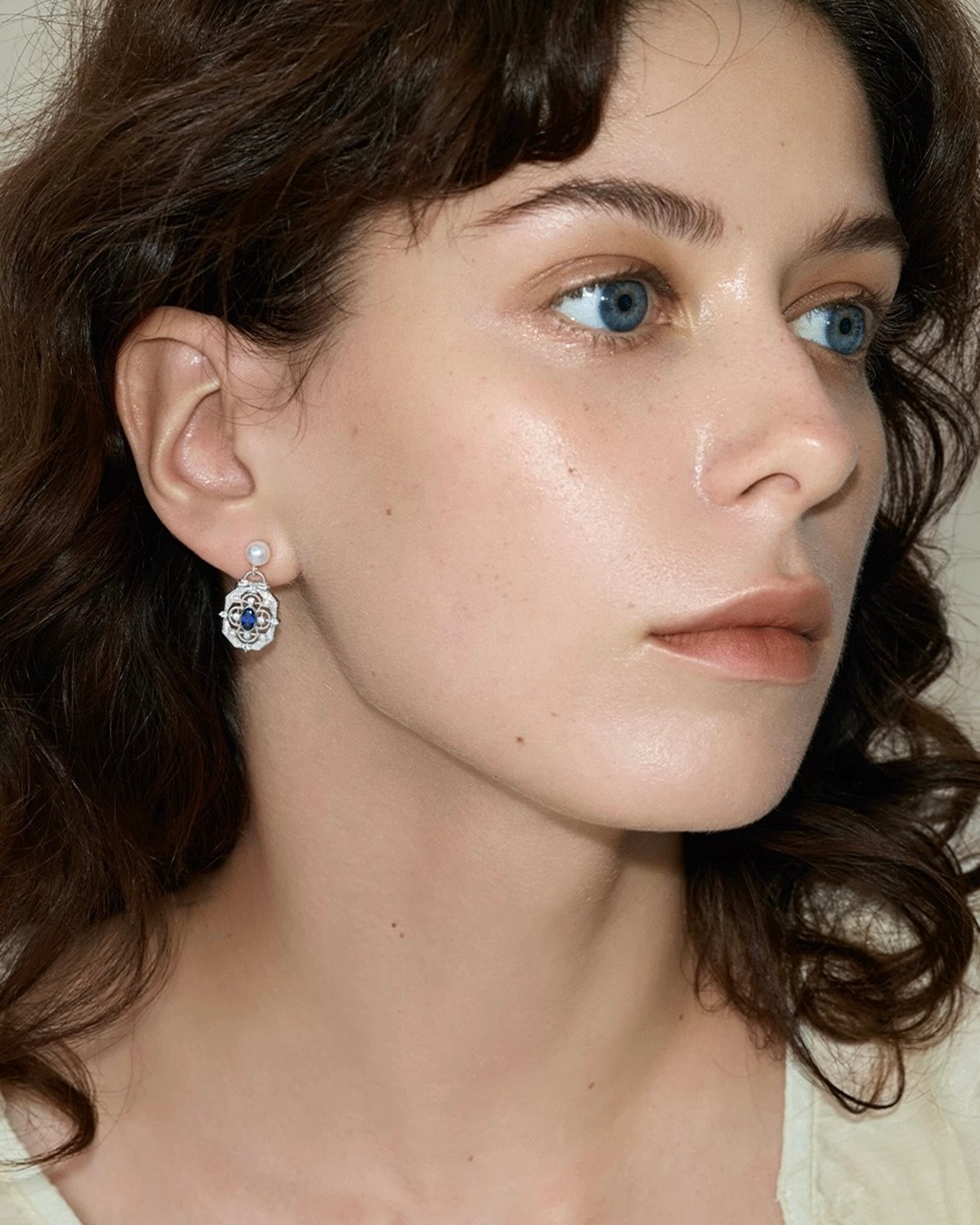 Night Script Earrings