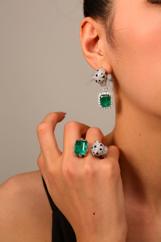 Leopard Design Earrings