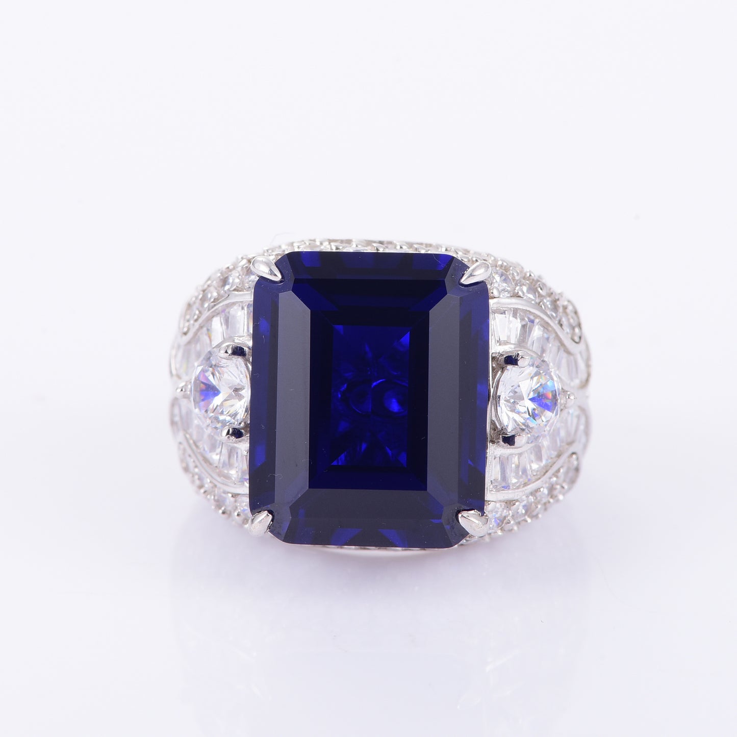 Rectangular Gemstone Ring