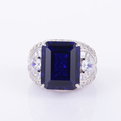Rectangular Gemstone Ring