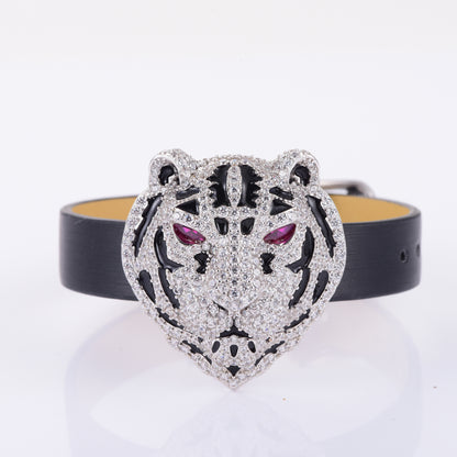 Leopard Head Designer Bracelet