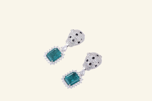 Leopard Design Earrings