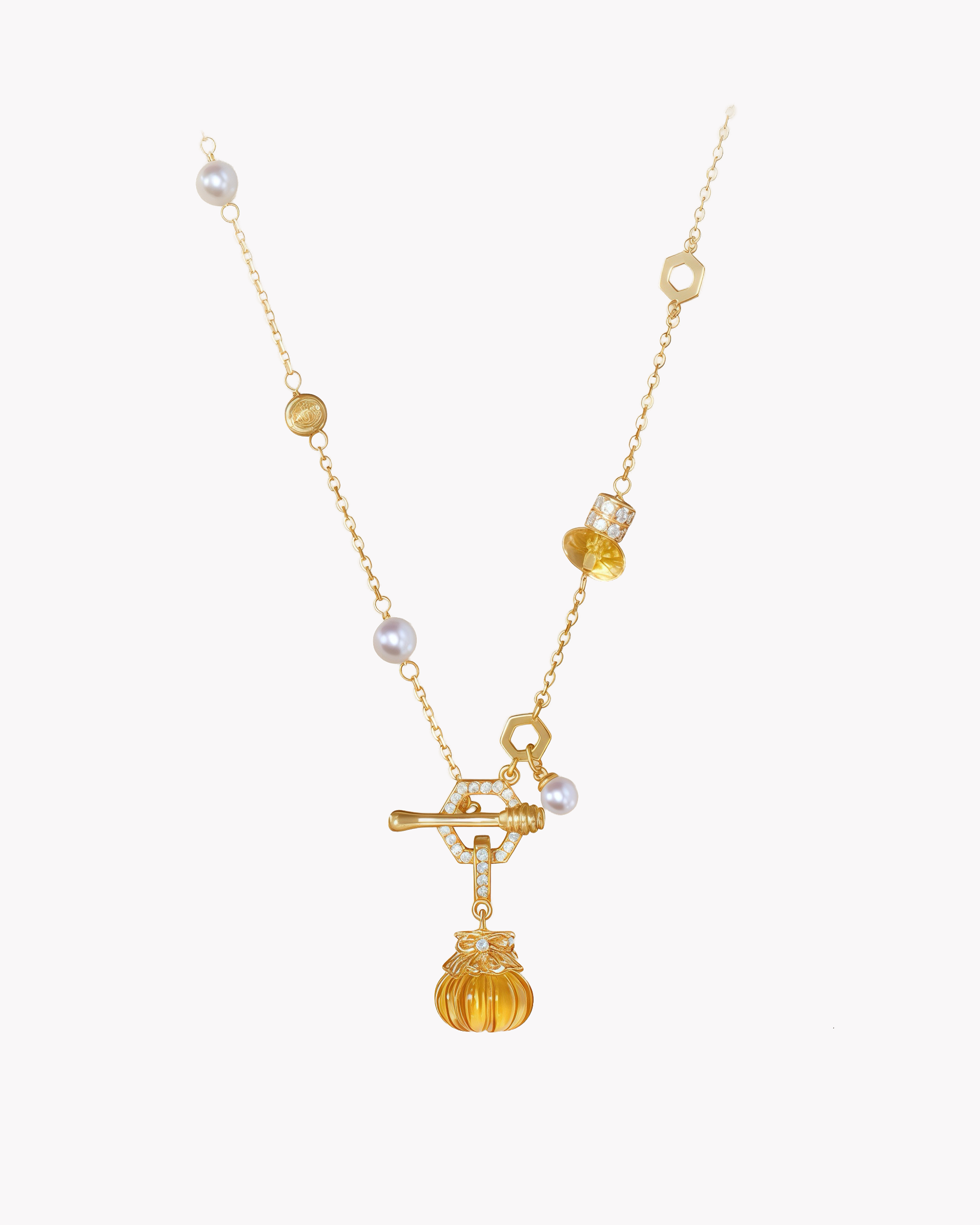 Liquid Amber Necklace