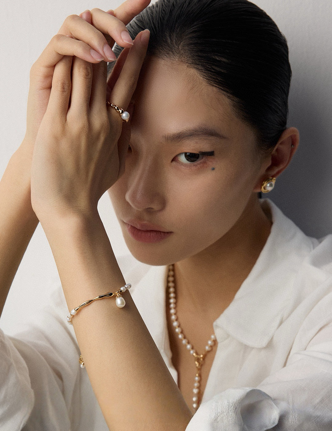 Aurora Pearl Ring
