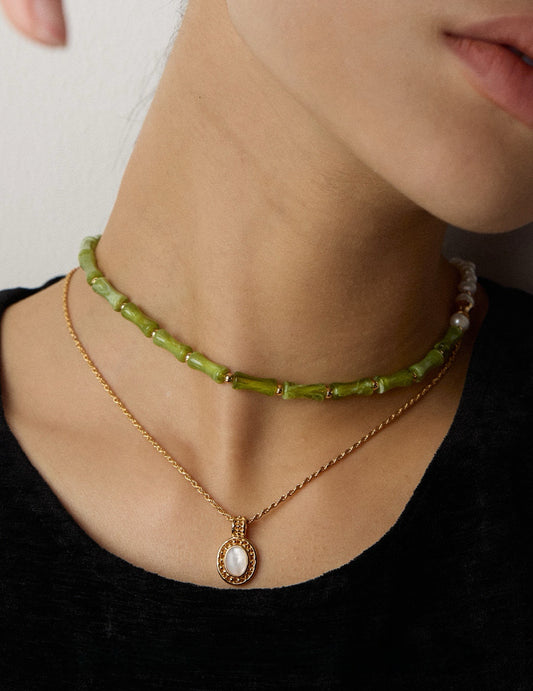 Graceful Bamboo Pearl