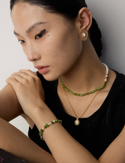 Graceful Bamboo Pearl