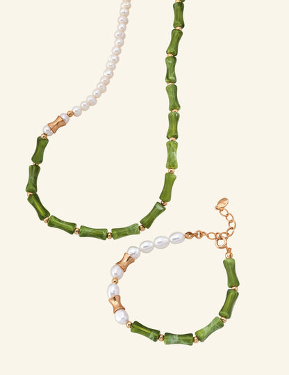 Graceful Bamboo Pearl