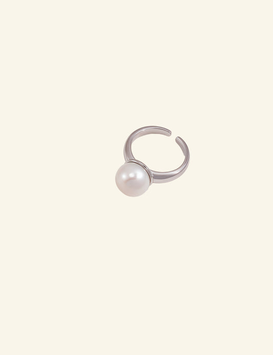 Moonlit Pearl Ring