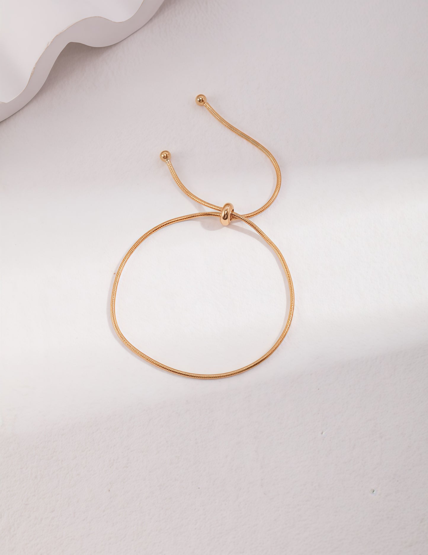 Cloud Drift Minimal Silver Bracelet