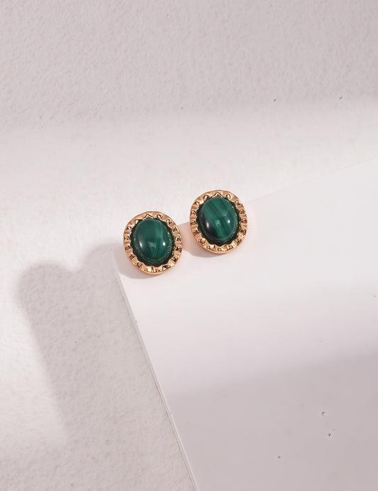 Forest Dew Silver Earrings