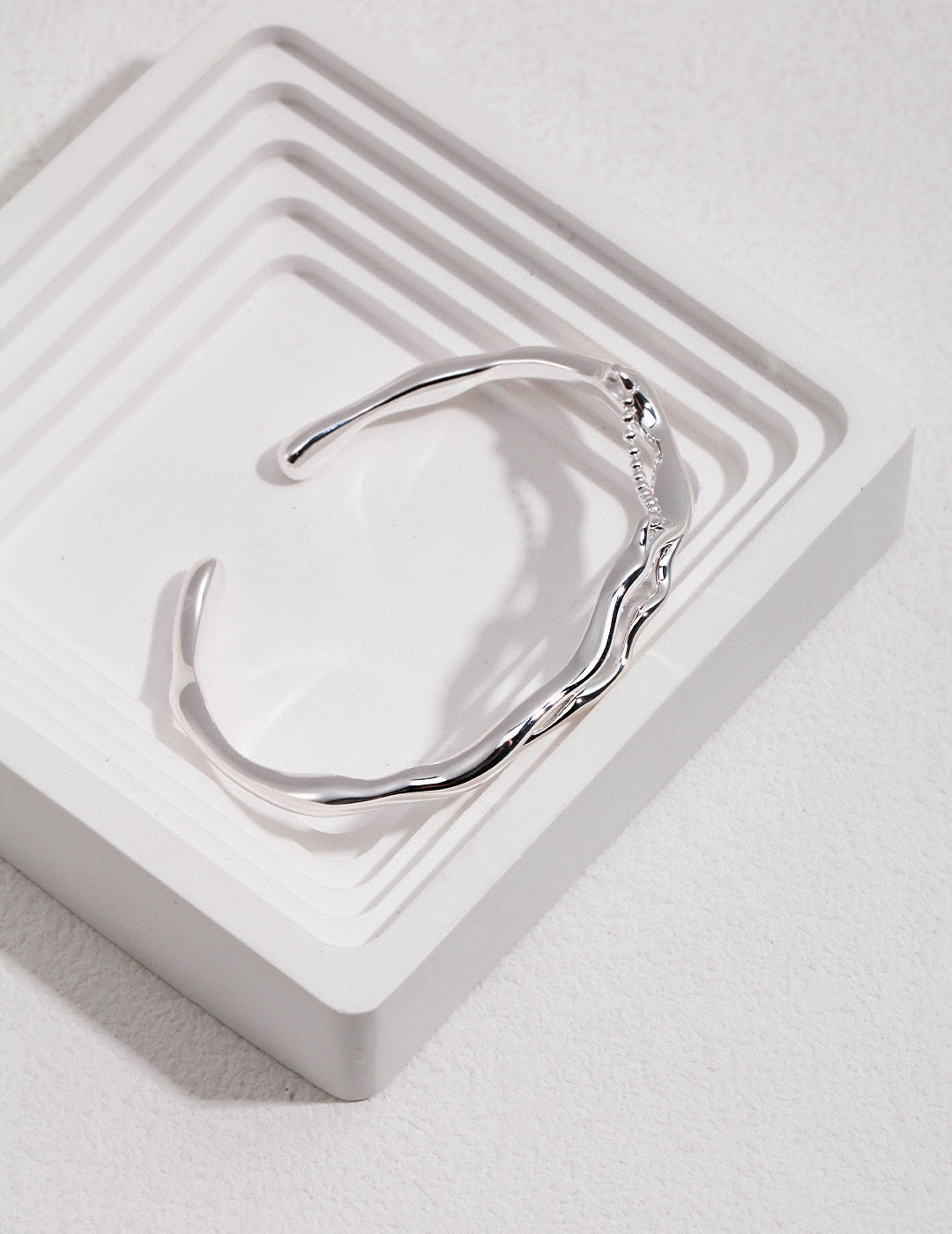 Moonshadow Flow Silver Bracelet