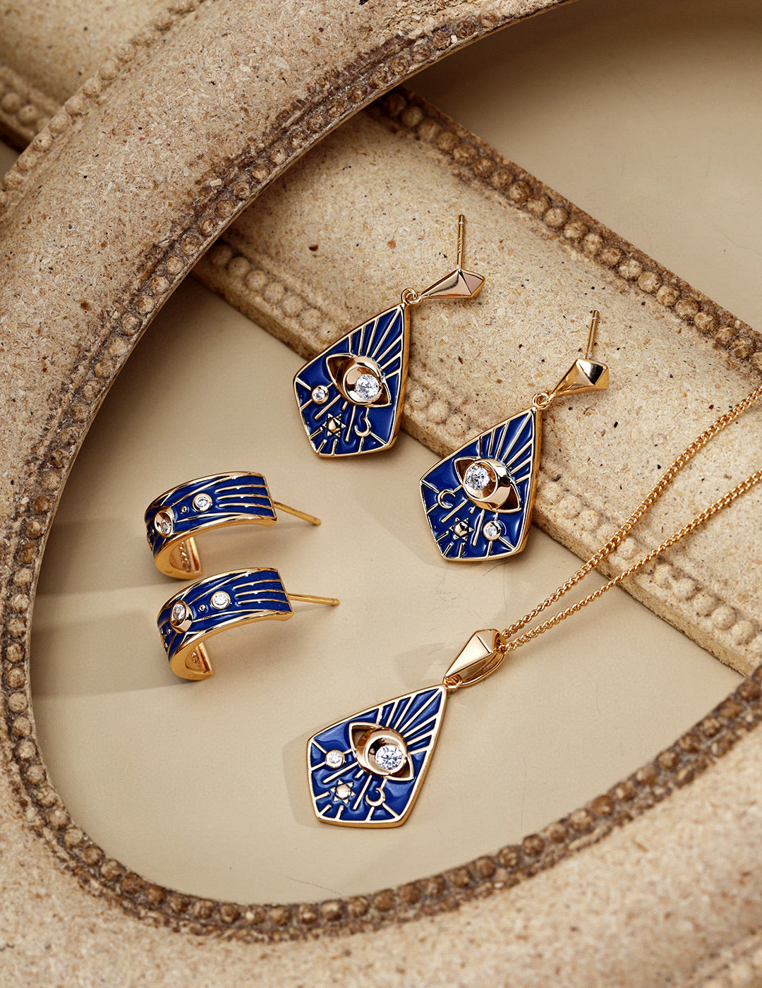 Starlit Lagoon Silver Set
