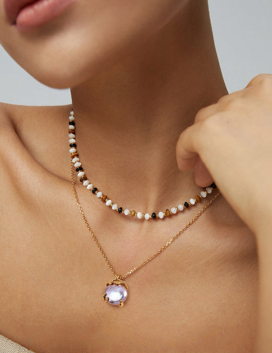 Moonstone Mist Earrings / Necklace