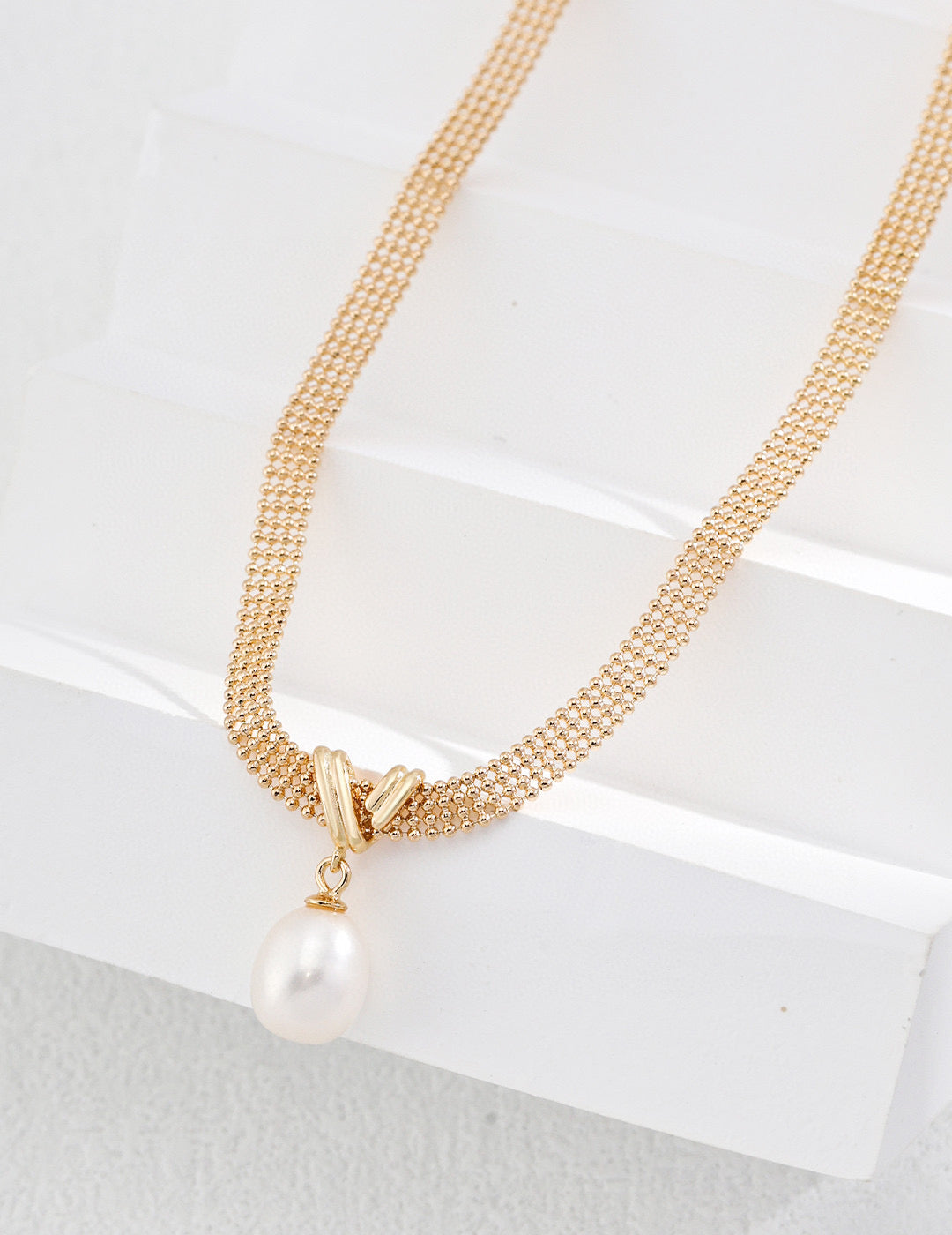Ethereal Pearl Necklace