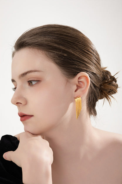 Silver Drift Earrings