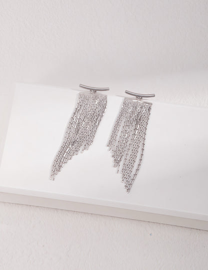 Silver Drift Earrings