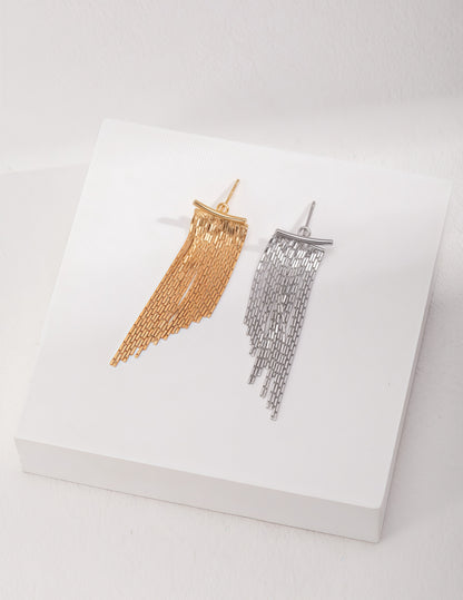 Silver Drift Earrings