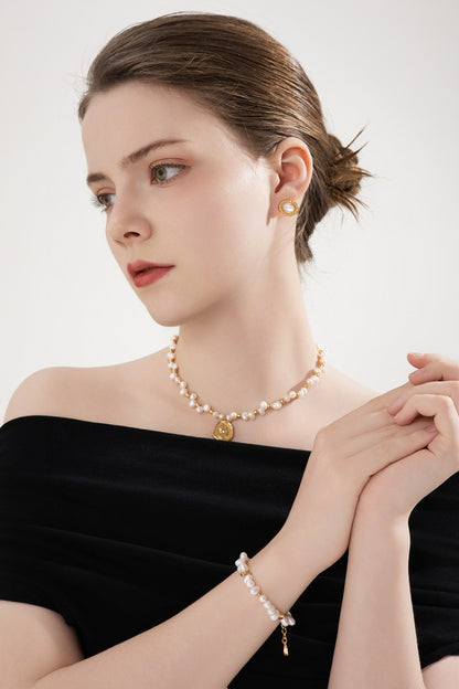 Vintage Emblem Necklace