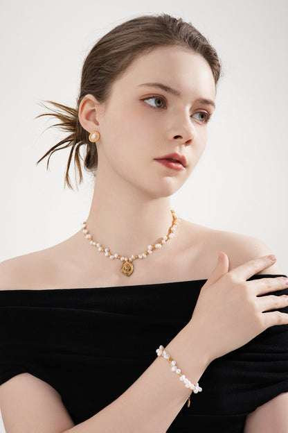 Vintage Emblem Necklace