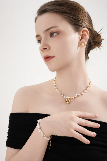 Vintage Emblem Necklace