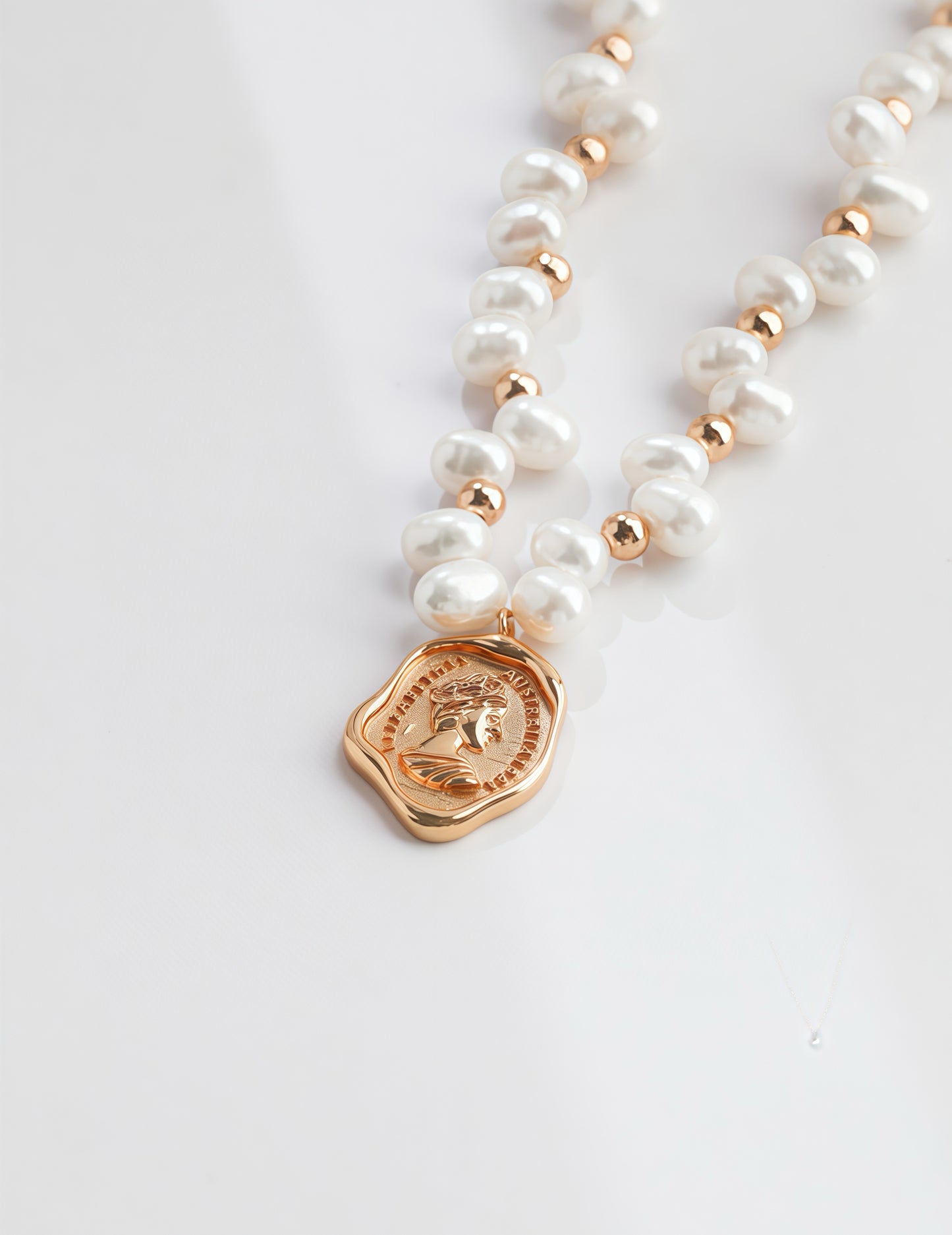 Vintage Emblem Necklace