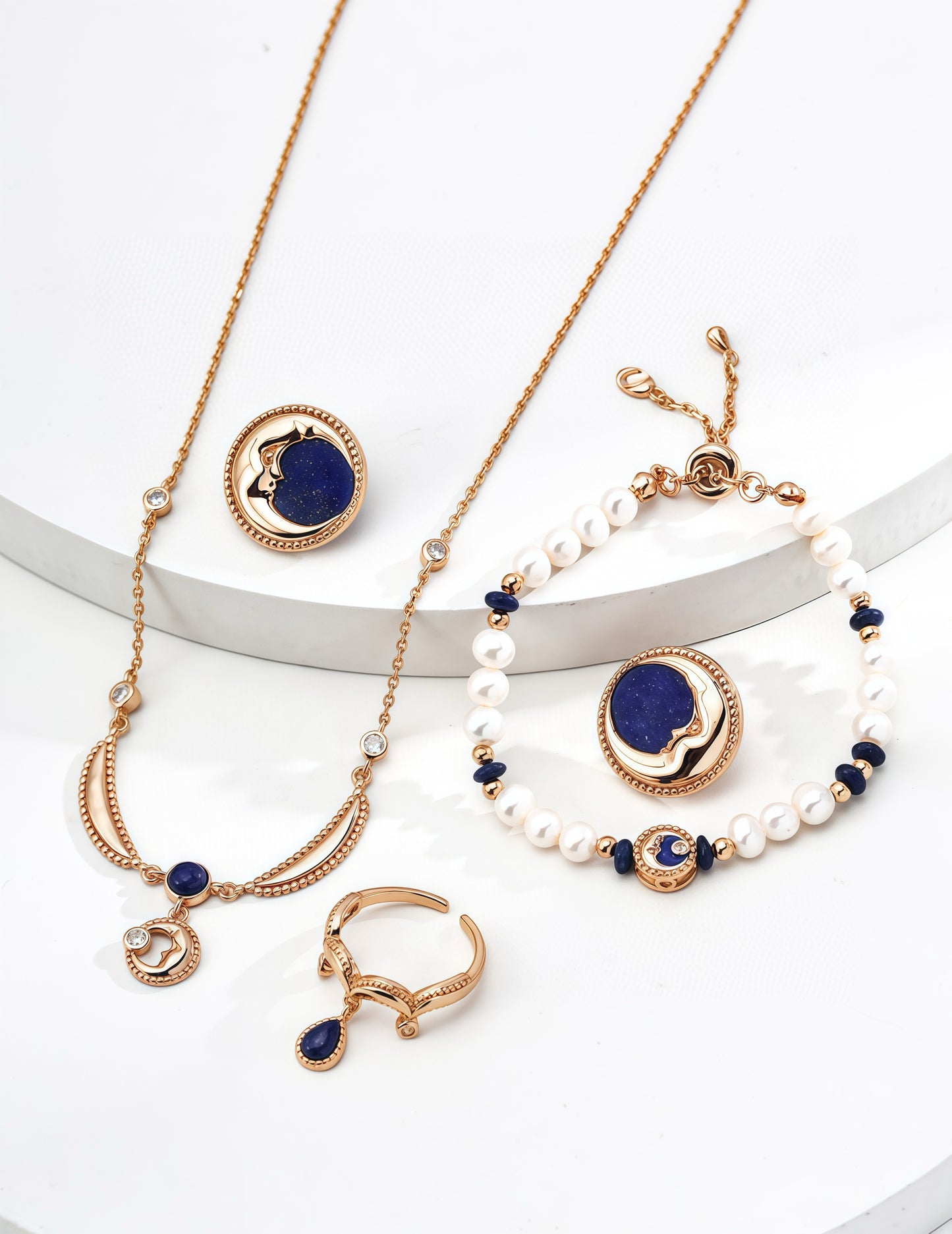 Midnight Glow Lapis Set