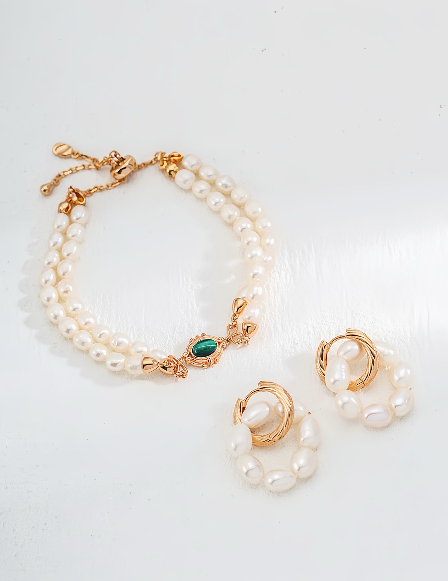 Emerald Whisper Bracelet