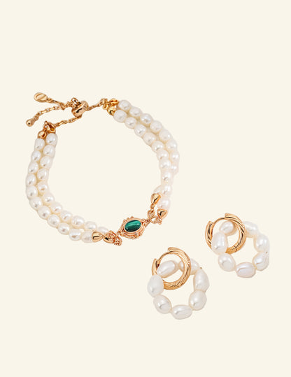 Emerald Whisper Bracelet