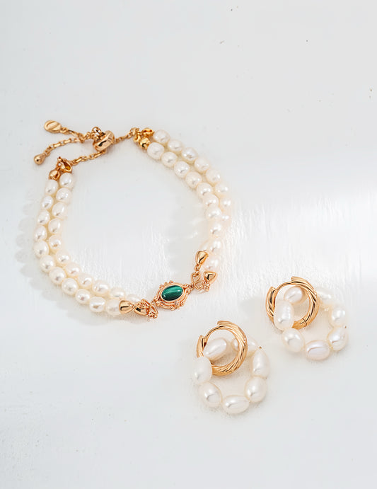 Emerald Whisper Bracelet