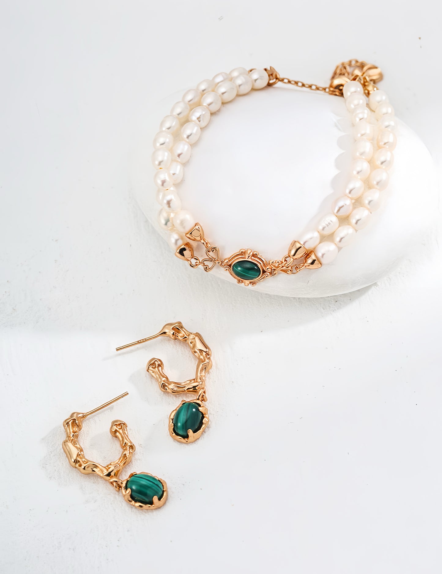 Emerald Whisper Bracelet