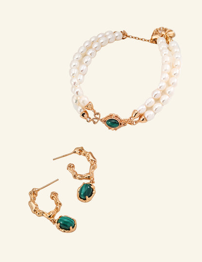 Emerald Whisper Bracelet
