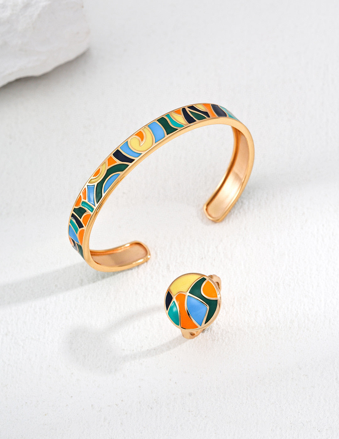 Glossy Enamel Ring/Bracelet