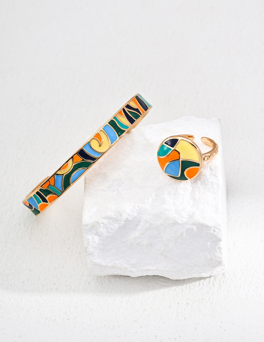 Glossy Enamel Ring/Bracelet