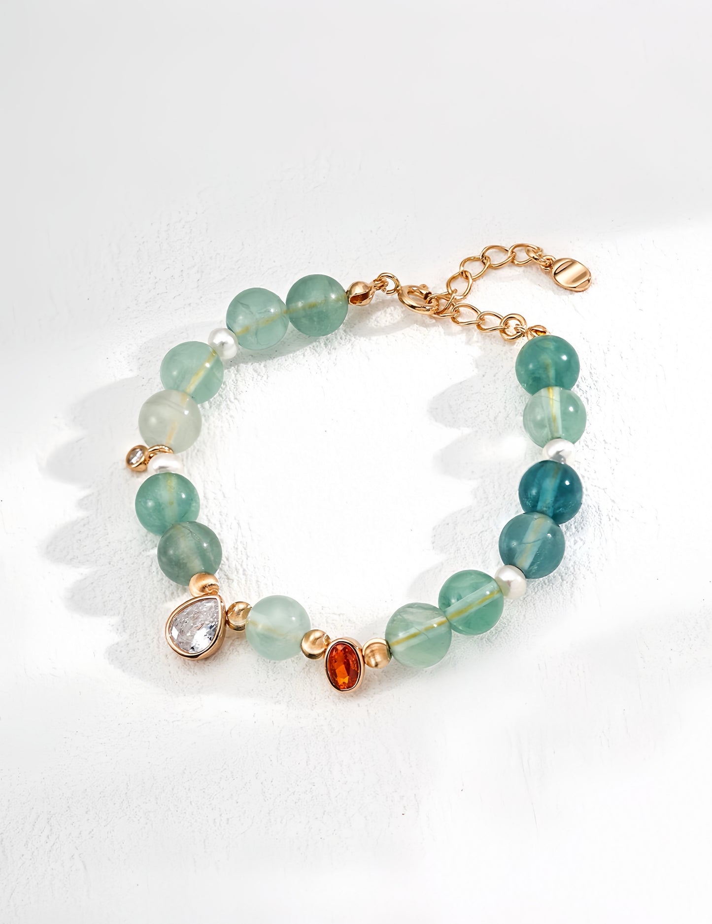 Radiant Pearl Peridot Bracelet