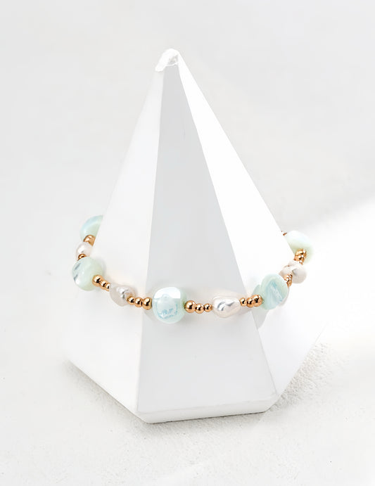 Flowing Shell Bracelet