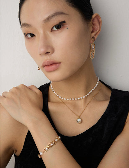 Winter Pearl Bracelet