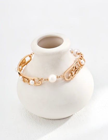 Winter Pearl Bracelet