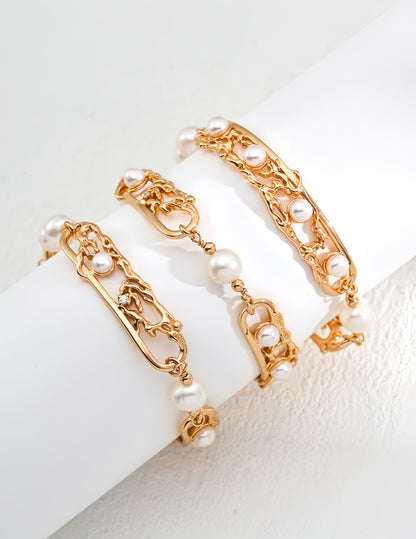 Winter Pearl Bracelet