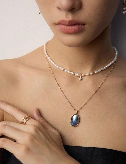 Ocean Pearl Necklace